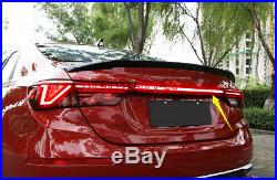 Red Rear Door Trunk LED Tail Light Cover For Kia Forte 2019 2020 Accessories