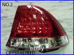 0003-lexus Is200 Is300 1998-2005 Led Tail Lamps 4 Type Crystal/smoke/red/clear