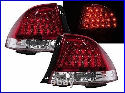 0003-lexus Is200 Is300 1998-2005 Led Tail Lamps 4 Type Crystal/smoke/red/clear