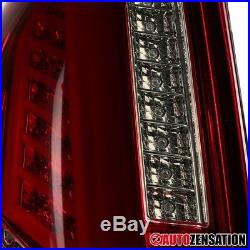 03-07 Cadillac CTS Red/Smoke LED Tail Lights Rear Brake Lamps Replacement Pair