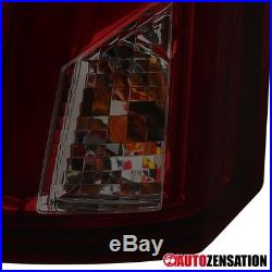 03-07 Cadillac CTS Red/Smoke LED Tail Lights Rear Brake Lamps Replacement Pair