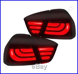 05-08 BMW 3-Series E90 4DR Sedan Smoke Lens New Generation LED Tail Lights Pair