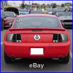 05-09 Mustang Black Halo Projector Headlights+Sequential LED Signal Tail Lamps