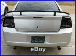 06-10 Charger Painted Smoked Tail Lights Black Factory CUSTOM OEM Tinted non led