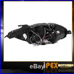 06-11 Mitsubishi Eclipse Halo Projector Black Headlights + Bright LED Tail Light