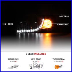 06-2008 Audi A4 B7 Black Halo Projector LED DRL Headlight+COOLEST SMD Tail Light