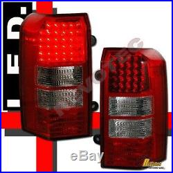 07 08 09 10 11 Jeep Patriot LED Tail Lights Plug & Play Red 1 Pair