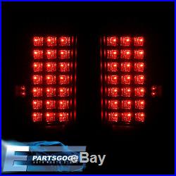 07-08 Ram 1500 2500 3500 Replacement Led Brake Tail Lights Lamps Assembly Black