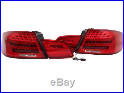 07-13 BMW E92 2DR Coupe LCI Facelift Euro Style LED Tail Lights Amber Signal