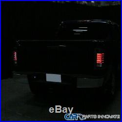 07-13 Chevy Silverado 1500 07-14 2500HD 3500HD Black LED Brake Tail Lights Lamps