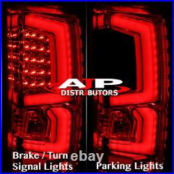07-13 Silverado 1500 Direct Replacement LED Brake Tail Lights Lamps Pair Chrome