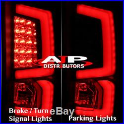07-13 Silverado 2500 Direct Replacement Led Brake Tail Lights Lamps Pair Black