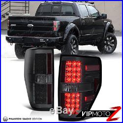 09-14 F150 Truck Smoke HaLo Projector Headlight+LED SMOKED Tail Light Brake Lamp
