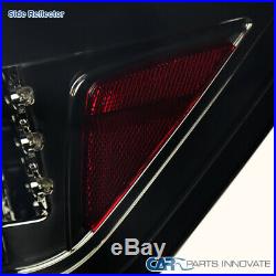 09-14 Ford F150 Pickup Smoke LED Tail Lights Tinted Rear Brake Parking Lamps