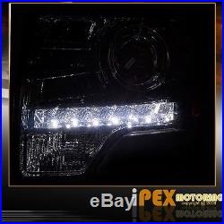 09-14 Ford F150 Super Bright LED DRL Projector Head Lights + Rear LED Tail Lamps