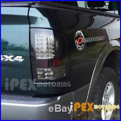 09-16 Dodge Ram 1500/2500/3500 Black-Smoked Headlights + LED Smoke Tail Lights