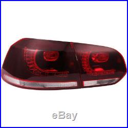10-14 VW MK6 Golf/GTI R LED Taillights Error Free Sequential Signal