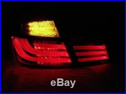 11-13 BMW F10 5 Series Whiteline Light Bar LED Tail Lights + Smoke Side Markers