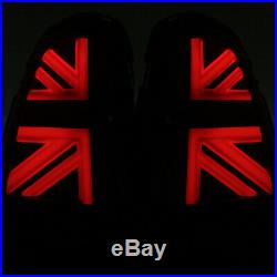 11-15 Helix Mini Cooper R56 R57 R58 R59 LED Union Jack Taillights Dark Red