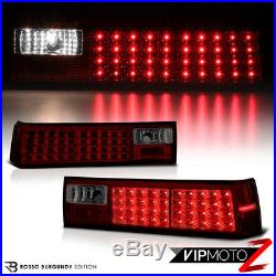 1988-1993 Ford Mustang 5.0 Red Smoke LED Rear Signal Brake Tail Light Assembly