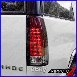 1988-1998 Chevy GMC Silverado Sierra Tahoe Yukon Suburban LED Red Tail Lights