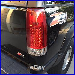 1988-1999 Chevy C/K GMC 1500 2500 3500 Cadillac Escalade Red LED tail lights