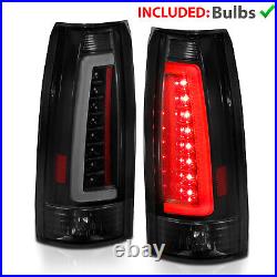 1988-1999 LED C Bar For Chevy/GMC C/K Silverado Tahoe Sierra Smoke Tail Lights
