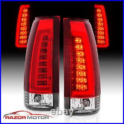 1988-99 C-Bar LED Red Taillight Set for Chevy/GMC C10 C/K Silverado Tahoe Sierra