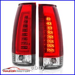 1988-99 C-Bar LED Red Taillight Set for Chevy/GMC C10 C/K Silverado Tahoe Sierra