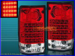 1989-1995 L. E. D. Tail Lights Led Pair Red For Toyota Pickup 90 91 92 93 94