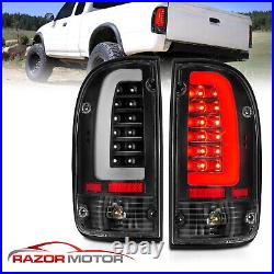 1995-2000 Replacement Black LED Bar Tail Light Set for Toyota Tacoma Bulb+Socket