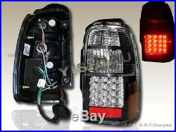 1996-2000 Toyota 4runner Led Tail Lights Black