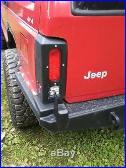 1997-2001 Jeep Cherokee XJ Taillight Boxes Steel set of 2 off-road 4x4 LED