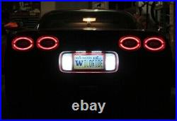 1997-2004 C5 Corvette MODIFIED Halo LED Tail Lights/LAMPS- With HYPERFLASH HARNESS