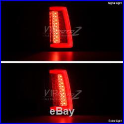 1999-2002 Chevy Silverado NEWEST OLED NEON TUBE Black LED SMD Tail Lights Lamp