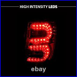 1999-2004 For Jeep Grand Cherokee Red Euro LED Rear Brake Tail Lights Pair