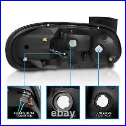 1999-2005 For Mazda Miata MX-5 Black LED Brake Tail Lights Set