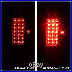 1999-2007 Ford F250 F350 F45 SD 1997-2003 F150 Red LED Tail Lights Signal Lamps