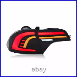 1Pair Full LED Tail Lights For Honda Civic Sedan 2006-2011 Start up Animation