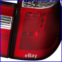 2000-2006 BMW E53 X5 RED Lens LED Rear Brake Lamps Tail Lights Left+Right