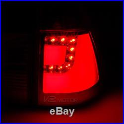 2000-2006 BMW E53 X5 RED Lens LED Rear Brake Lamps Tail Lights Left+Right