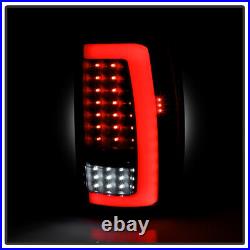 2000-2006 Chevy Suburban Tahoe GMC Yukon Black Smoke LED Tube Tail Lights Lamps