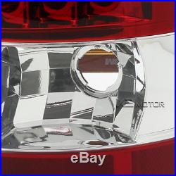 2000-2006 GMC Yukon Denali XL Red Lens LED Tail Lights Brake Lamp