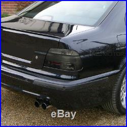 2001-2003 BMW E39 5-Series M5 525i 530i 540i Smoke Lens LED Tail Lights Pair