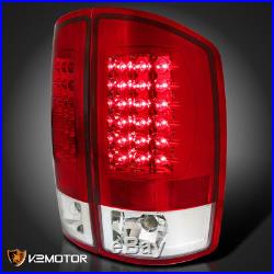2002-2006 Dodge Ram 1500 2500 3500 LED Rear Tail Lights Lamps Red Left+Right