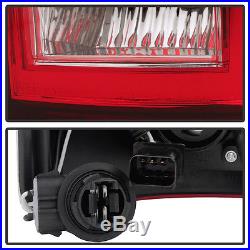2002-2006 Dodge Ram 1500 2500 3500 Red Clear LED Tail Brake Lights Left+Right