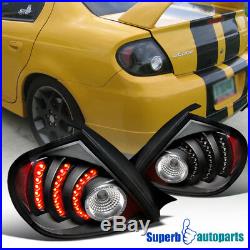 2003-2005 Dodge Neon SRT4 R/T LED Tail Lights Depo Black
