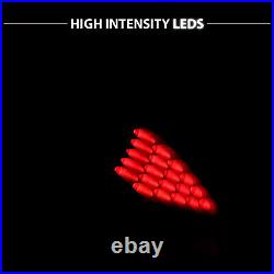 2003 2007 For 350Z JDM LED Brake Tail Lights All Black Smoke Rear Lamps