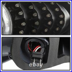 2003-2008 Mazda6 4-Door Sedan Black LED Tail Lights Brake Lamps Left+Right 4Pcs