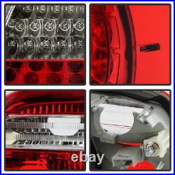 2004-2006 BMW E46 325Ci 330Ci M3 2Dr Coupe Red Clear LED Tail Lights Brake Lamps